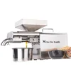 4-6 kg/h Mini Oil Press Machine Cold Press Oil Machine Sesame Stainless Steel Oil Press 2
