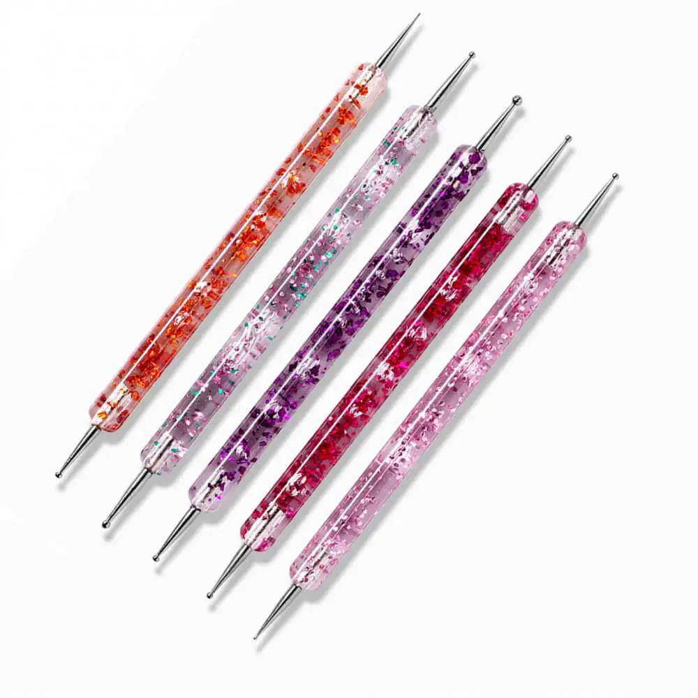 Nail Dotting Pen Portable Drilling Picking Picker Self-adhesive Rhinestones Gems Pens Nail Art Decor Tools 4
