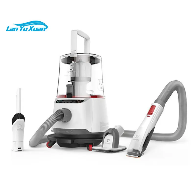 

Multi-functional pet grooming scissors set,electric dog comb hair scissors suction pet grooming tool