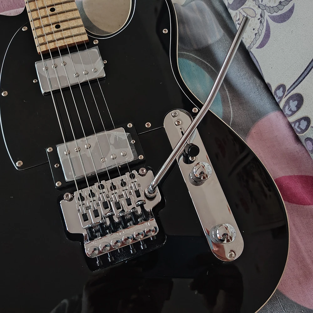 Guitar Tremolo Bridge Black TL Floyd Rose Tremolo Bridge