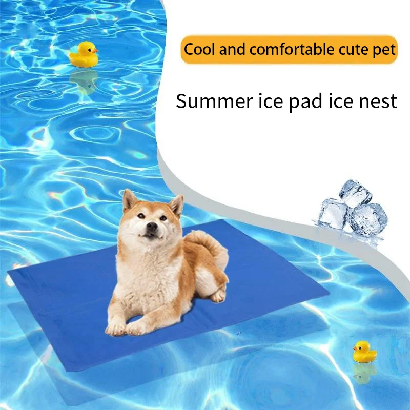 Summer pet ice mat Grip resistant cooling gel cushion cat cooling plus water-free mat