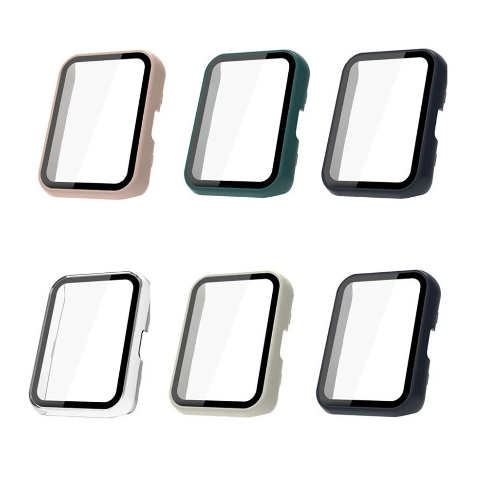 Enhanced Tempered Glass Case Cover for Smart Watch Protection
