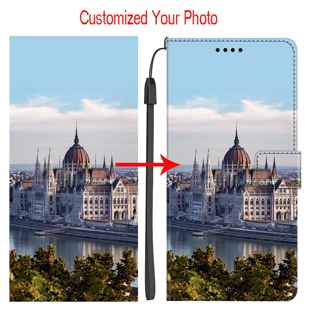 Personalized DIY Photo Leather Wallet Phone Case Cover