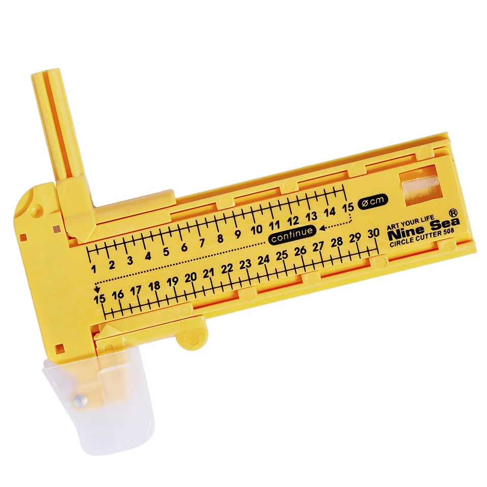 Fydun Taglierina Circolare Per Vetro - 6 Lame Regolabili, Diametro 5.5cm, Cerchio 40cm | Perfetta Per Fai Da Te E Professionisti - Foto 9