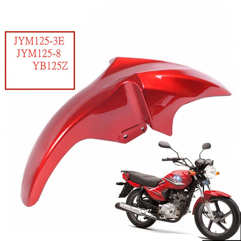 

Motorcycle Front Fender Mudguard for Yamaha YBR125 YBZ125 JYM125-8 YBR 125cc Motorbike Replaced Parts Red Blue Black Mud Guards