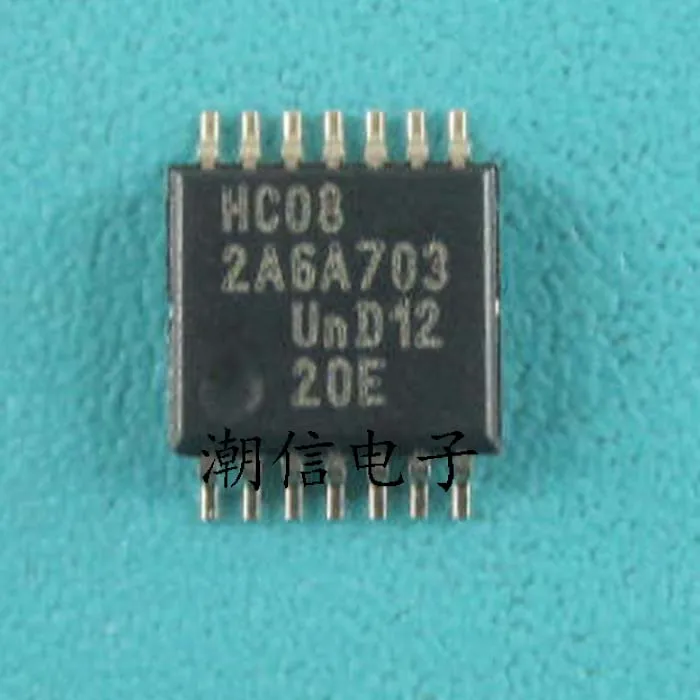 

20PCS/LOT SN74HC08PWR HC08 TSSOP-14