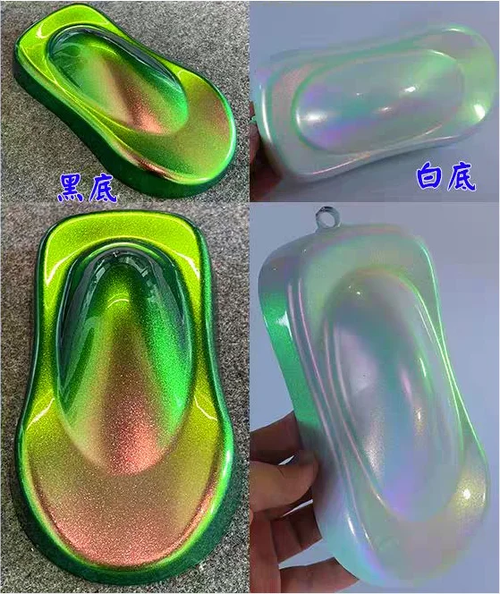 오로라 슈퍼 시프팅 카멜레온 피그먼트 파우더, 하이퍼시프트, 크로마플레어, 컬러시프트 자동차 도료 피그먼트 파우더