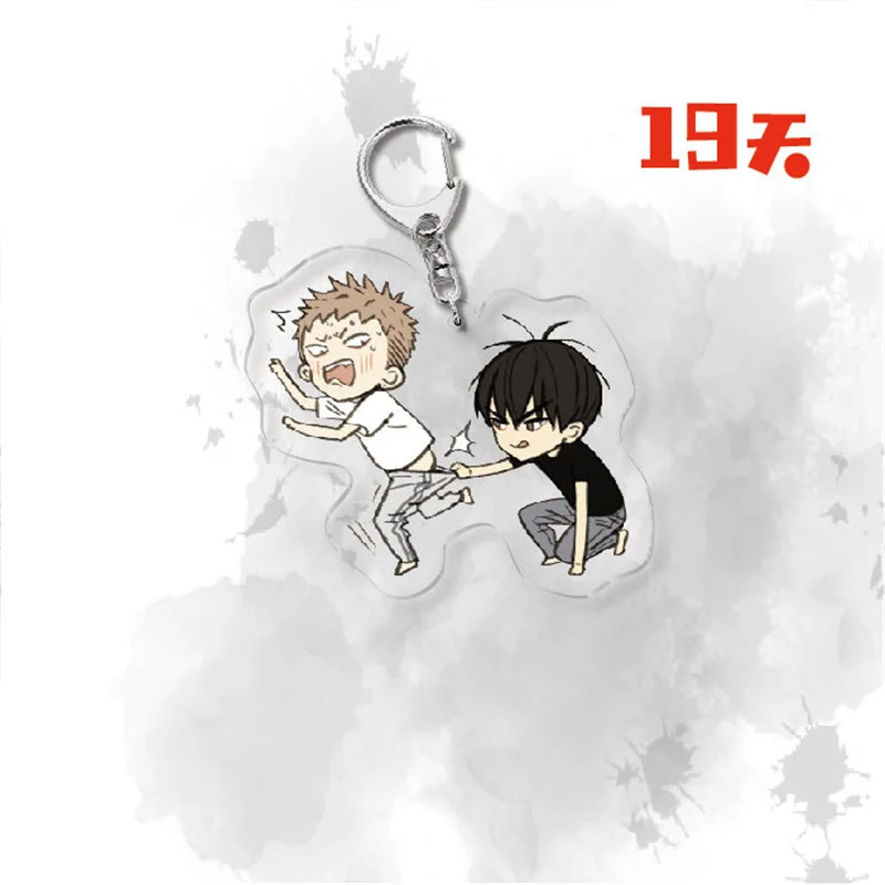 Аниме 19 дней брелок для ключей старый Xian BL Mo Guanshan He Tian Jian Yi манга молодежная фигурка подвеска для ключей косплей кулон ювелирные изделия подарок (art.: 3920bee0bb648) - 3920bee0bb648