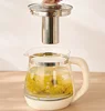 800W Smart Health Pot 1.8L Electric Kettle Multifunctional Office Glass Flower Teapot 24h Reservation Keep Warm Tea Maker 220V 5