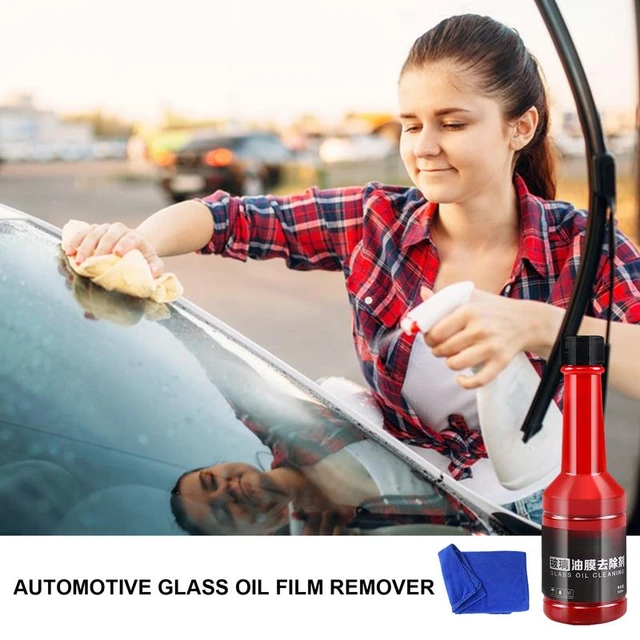 Car Glass Oil Film Remover Cleaner  Windshield Cleaner Oil Film - Car  Glass Oil - Aliexpress
