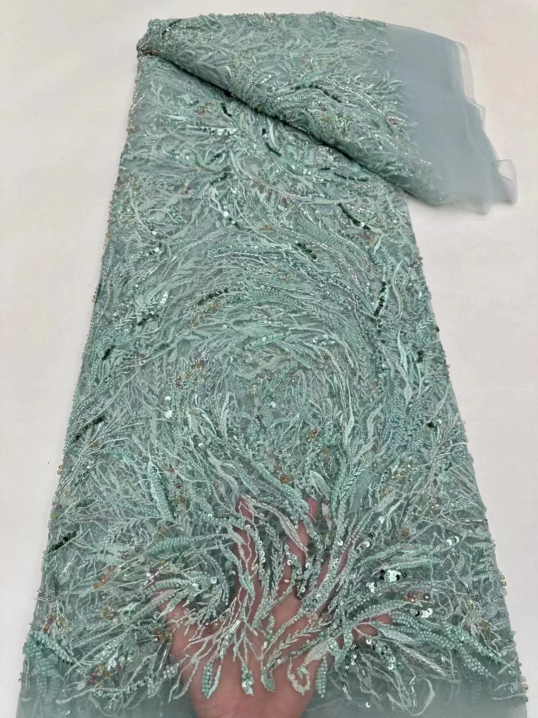 

Высокое качество, многоцветная вышивка с камнями, французская сетчатая пряжа, африканская нигерийская ткань, кружево для вечернего платья, свадьбы