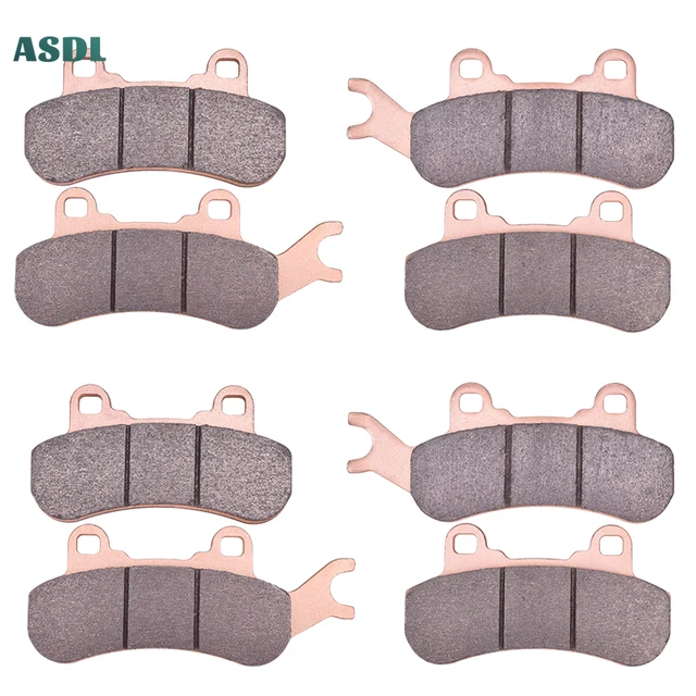 Sintered Brake Pads For Can-Am Defender & Traxter HD7-HD10 (2016-2024) | Front & Rear Set, Includes Pad Pins