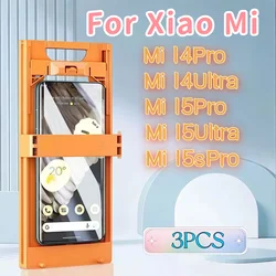 Premium Screen Protector 3 - Pack with Easy Install Kit, No Dust Positioning - Xiaomi 14 Pro
