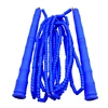 NEVERTOOLATE NO LOGO PVC beads long handle PURE BLACK  BEADED ROPE 3 meter skipping rope soft PVC beads adult skill tricks 6