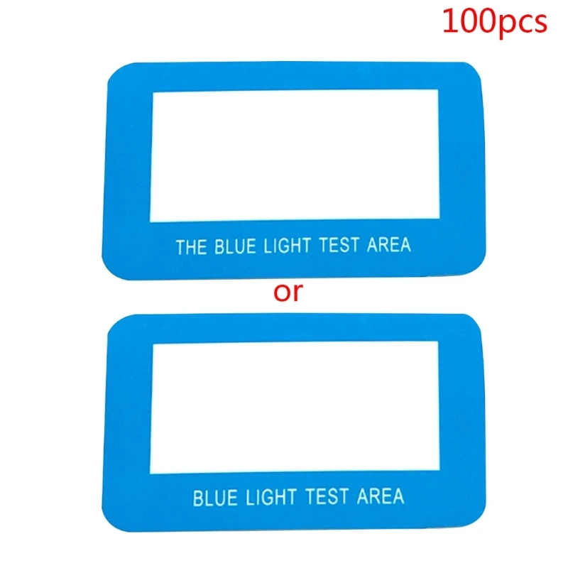 

Anti Blue Light Screen Protector Test Card Test Light Glasses Uv Test Accessory