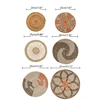 Rattan Wall Decor Hanging Woven Wall Plate Round Fruit Basket Boho Seagrass Decorative Trays for Living Room Bedroom Kitche 6