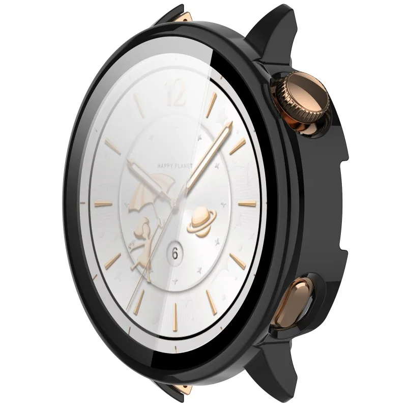 Premium Tempered Glass PC Case - Smart Watch Bumper Protective Cover
