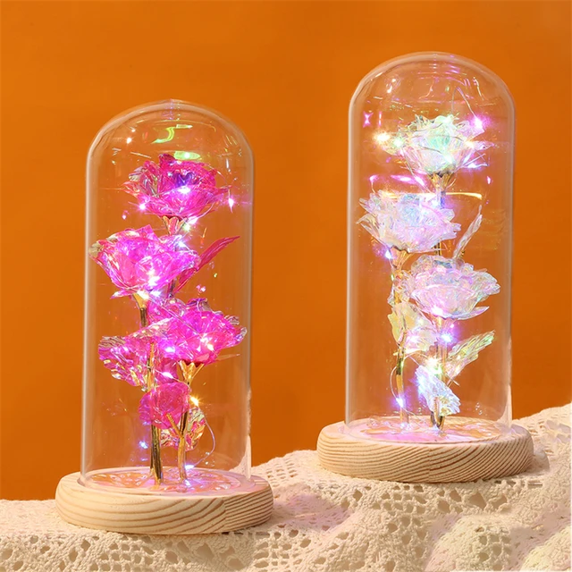 Eternal Rose Flower LED Enchanted Galaxy Rose Girlfriend