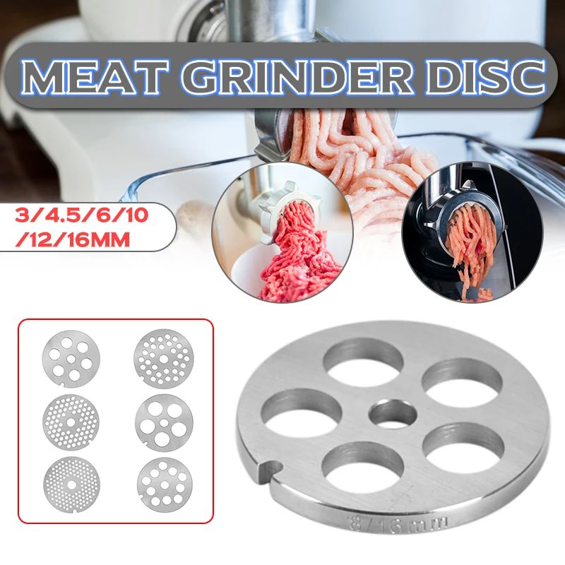 Type6MeatGrinderBladeFoodCuttingPlate3456101216mm