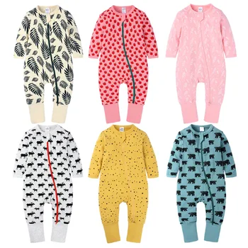 Sleepwear For Newborns Jumpsuits Baby Girl Clothes 3 To 6 12 24 Months Boy Costume Infant Bodysuits & One-pieces For Kids Romper