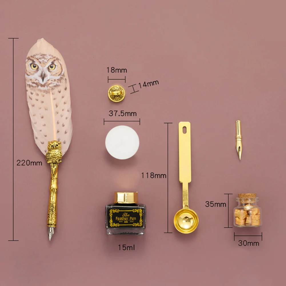 Foonii Set Sigilli Di Cera Hogwarts | 6 Bastoncini Cera Rossa E Dorata + Timbro | Per Inviti, Lettere E Regali - Foto 7