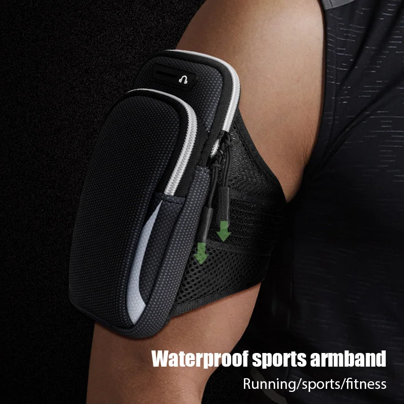 Mobile Phone Armband For Running Arm Phone Holder Sports Mobile Bag iPhone 11 Smartphones Under 6.5" mobile phone armband,phone arm band,phone armband,sports arm bag,fitness arm bag