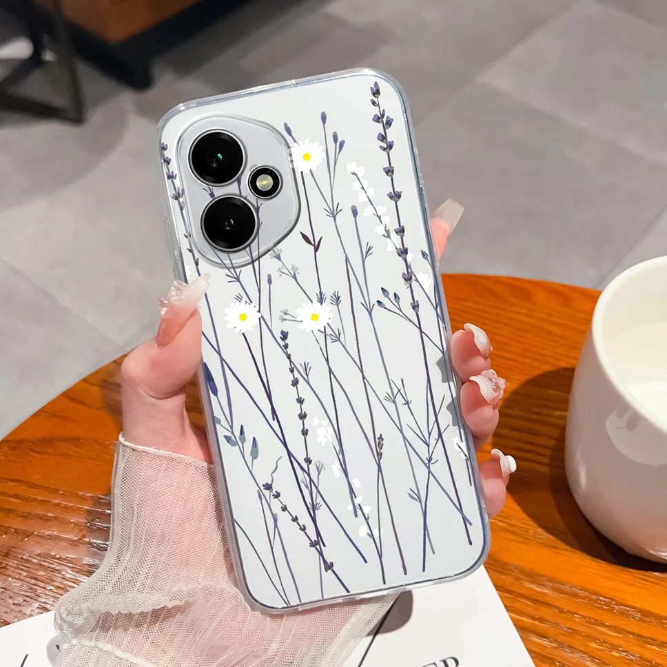 Cute Astronaut Transparent TPU Silicone Phone Case - High Quality Soft Back Cover