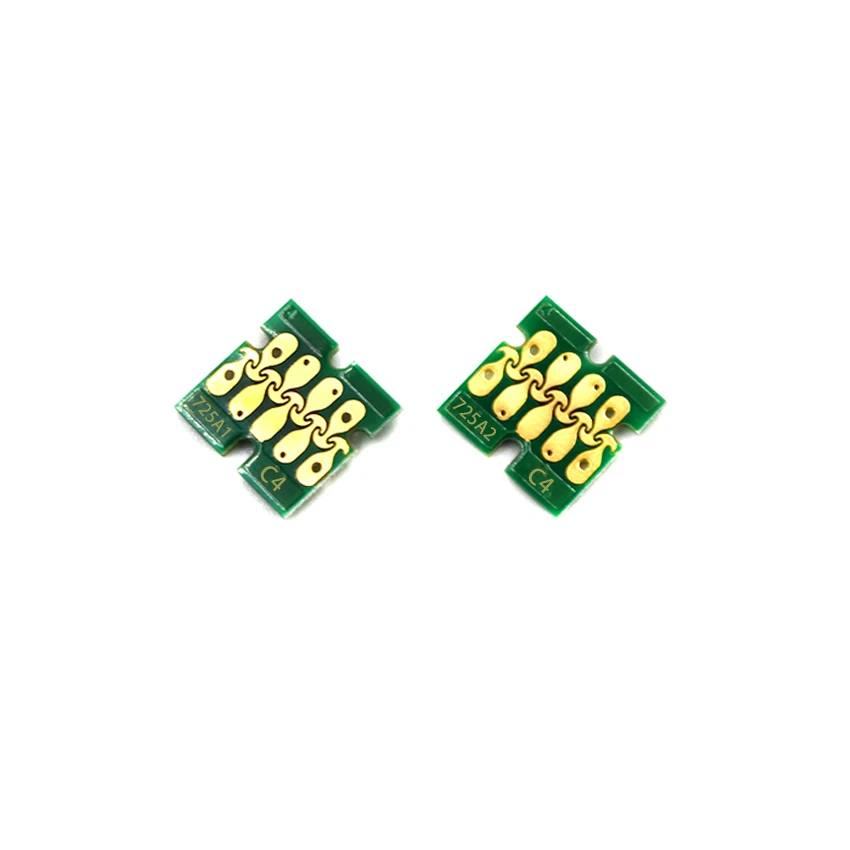 Chip de Cartucho de Tinta Branca para Impressora Epson Surecolor T7251-t7254 T725a Apto para Epson Surecolor F2000 F2100 Sc-f2000 Sc-f2100 T725a00 - Imagem 2