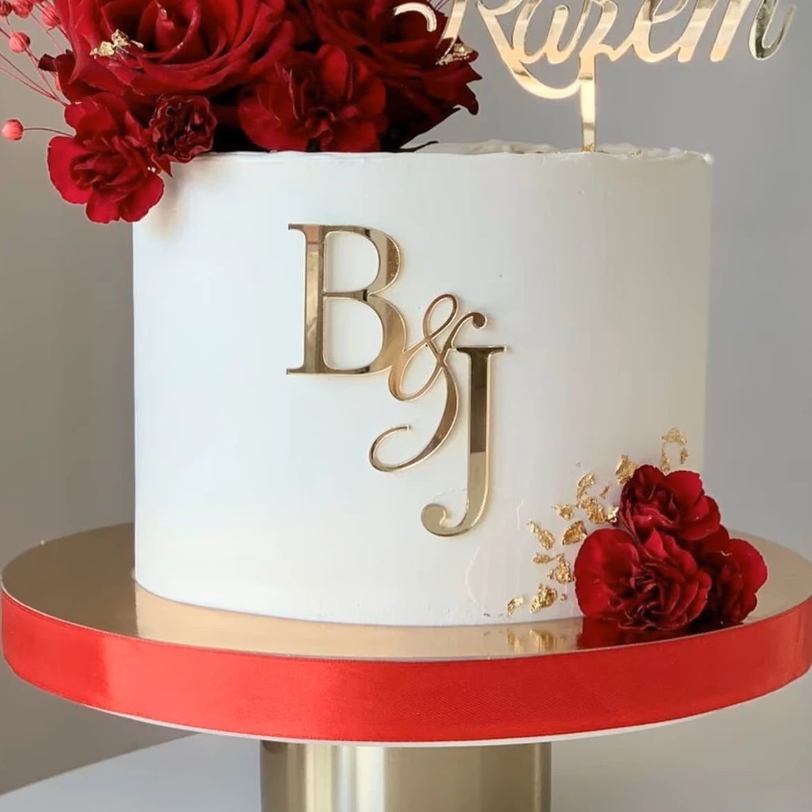Topper Per Torta Battesimo In Acrilico Trasparente | Caketopper Con Scritta Bianca | Made In Germany | 13x13 Cm