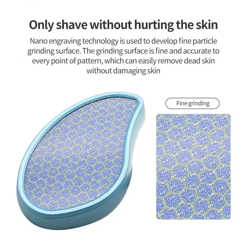 Foot Grinder Nano Glass Foot File Rasp Foot Care Foot Plate File 1pcs-professional-nano-glass-foot-file-scrubber-for-woman-heels-dead