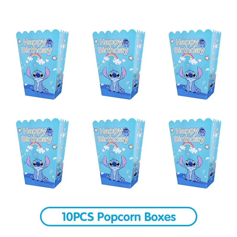 6Pcs Popcorn Box