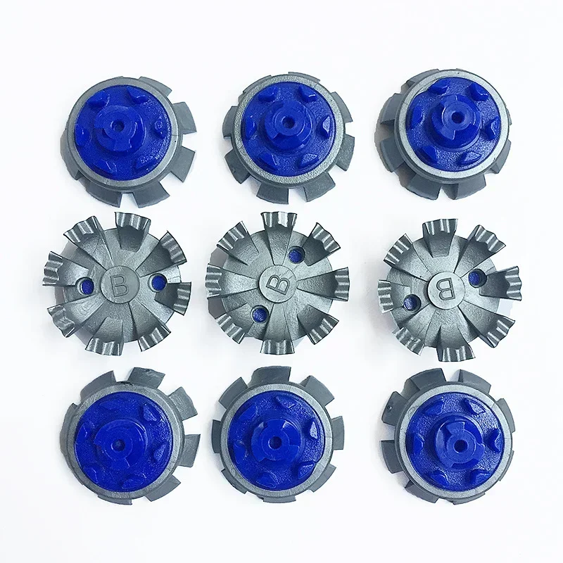 14pcs Golf Spikes Anti Slip TPR Replacement Screw Studs Shoes Turn Pins Fast Twist Ultra Thin Golf Shoes Spikes 4