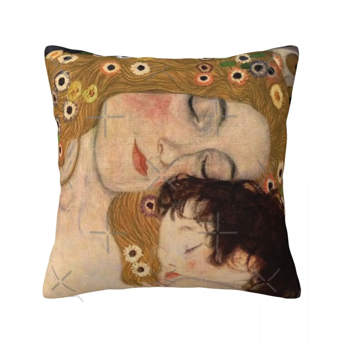 

Gustav Klimt The Three Ages Of Woman 1905 Pillows Pillowcase 40X40 Cushions For Living Room Pillow Case Pillow Cover