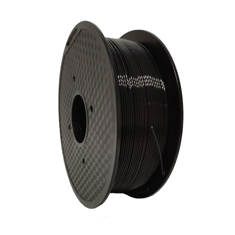 블랙 컬러 PLA 3D 프린터 필라멘트, 99% FDM 3D 프린터용, 롤 당 1.75mm, 1kg