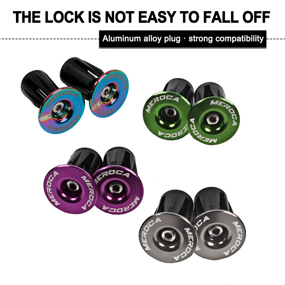 Aluminum Alloy Mtb Road Bike Handlebar Plug Road Bike Handlebar End