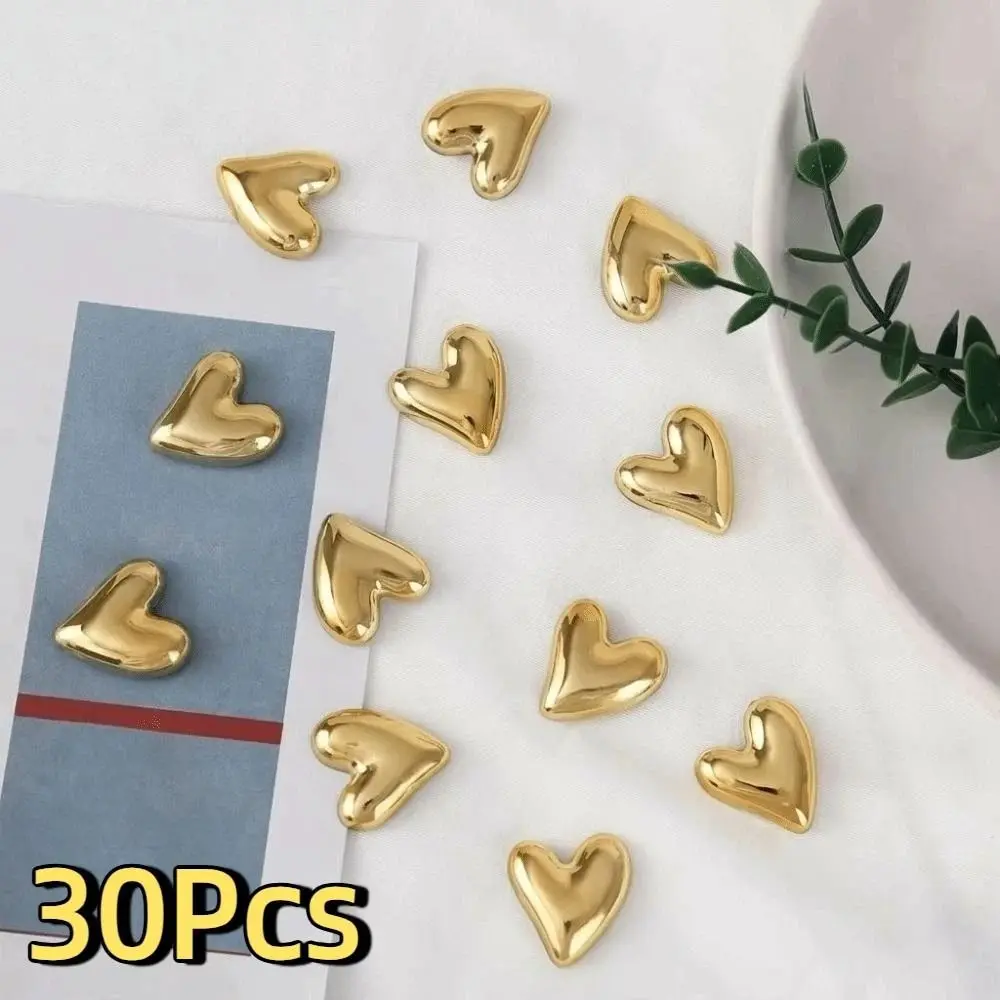 휴대용 3D 불규칙한 하트 모양 푸시핀 마카롱 창의적인 압정 쉬운 설치 DIY 코르크 보드 푸시핀 벽 마커