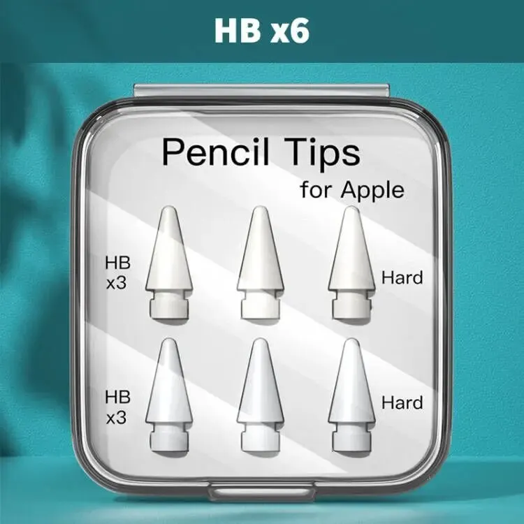 Apple Pencil Nib & Tip Case - 2B HB 3.0 Soft Hard Accessories