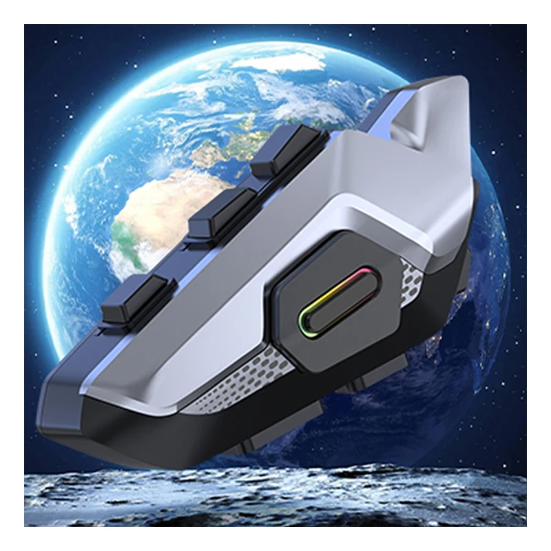 Popular CVC Noise Reduction Premium Stereo Bicycle Helmet Earphones Bluetooth Intercom Motorcycle Helmet Headset With Microphone