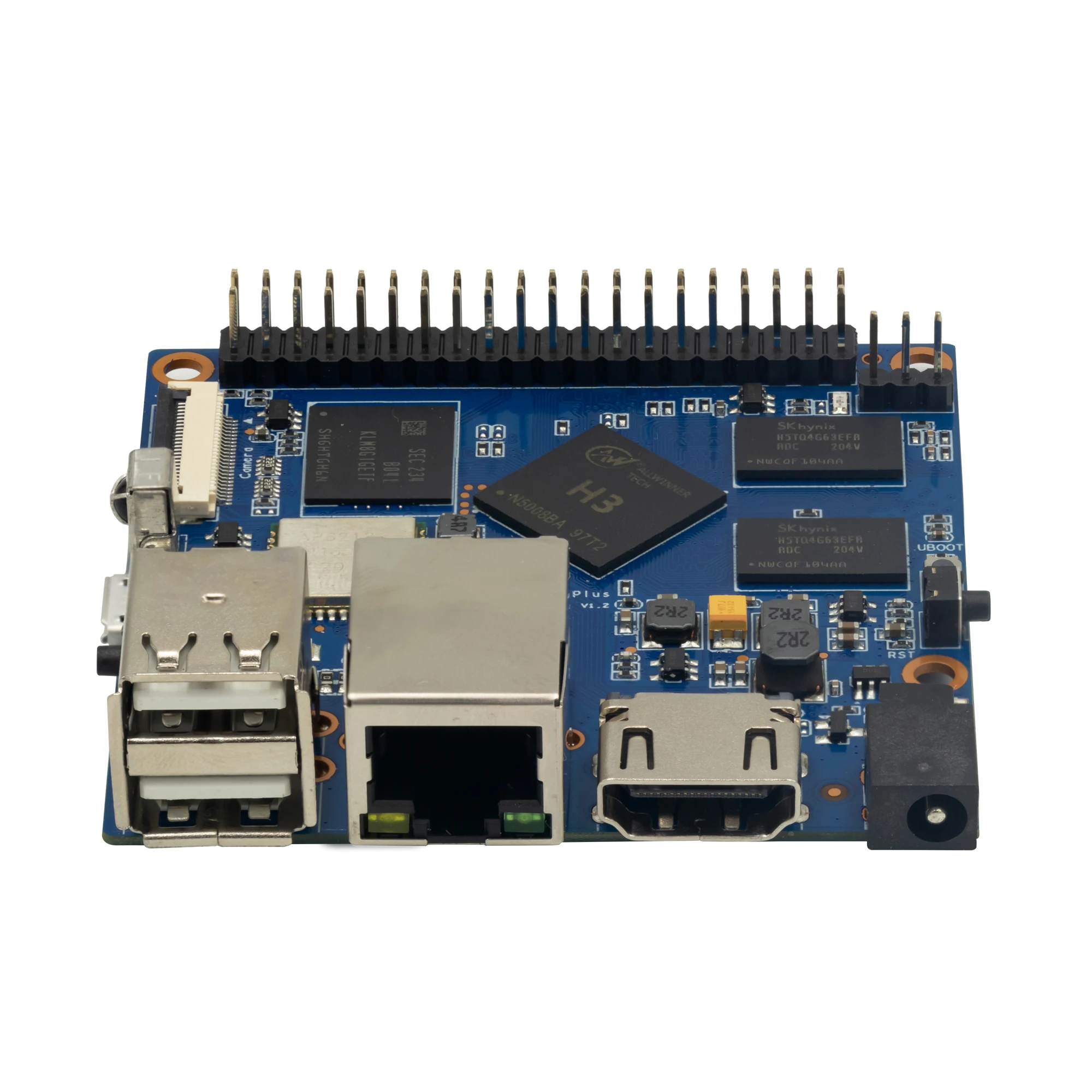 ٳ  BPI-M2 + ̽  Allwinner H3  ھ 1.2GHz Cortex-A7 1GB DDR3 8GB eMMC WiFi BT4.0  ȵ̵ 7 Linux