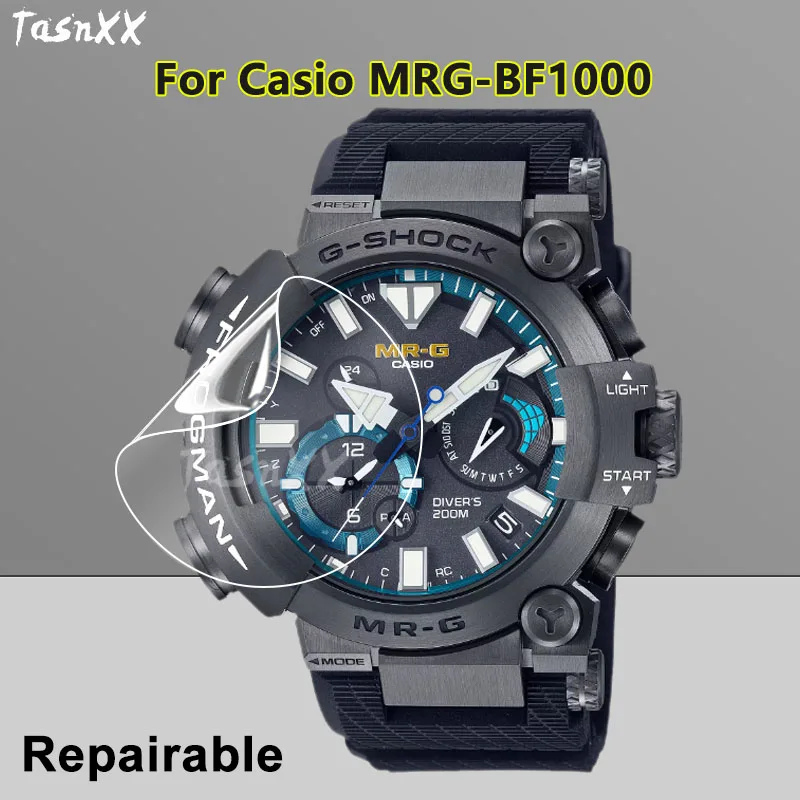Pellicola Salvaschermo Ultra Trasparente Sottile Per Casio Frogman Mrg-Bf1000 Smart Watch Soft Tpu Pellicola Idrogel Riparabile-Vetro Non Temperato