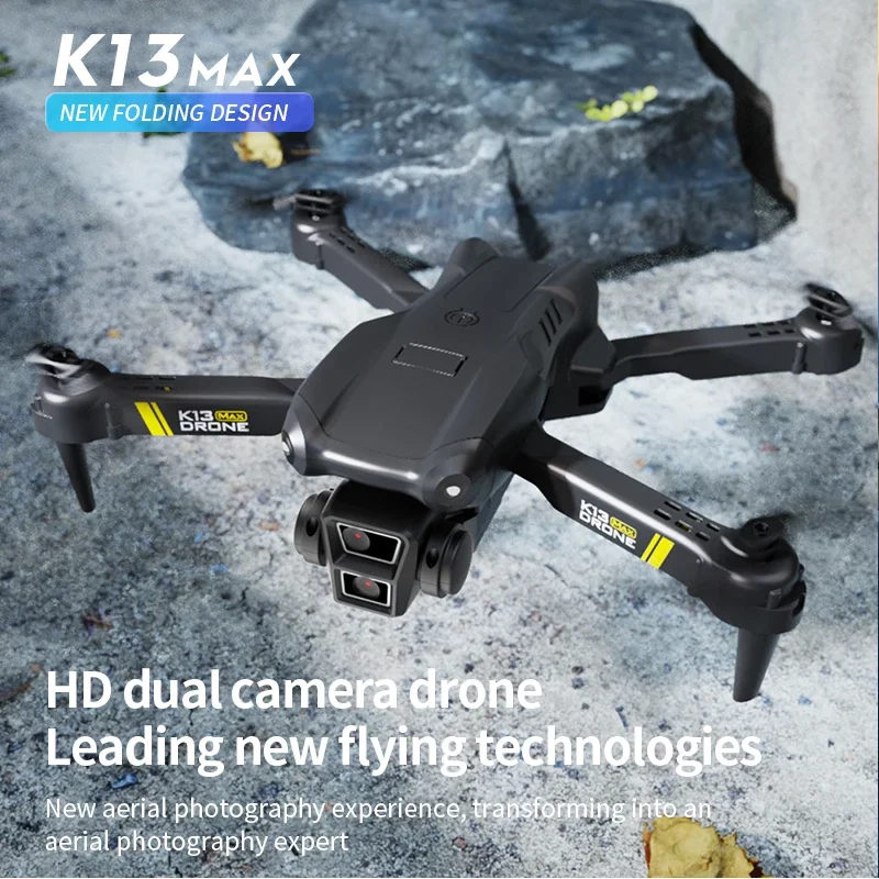 K13 MAX Drone 5G Professional Smart Obstacle Avoidance FPV 8K HD Dual Camera WIFI Brushless Motor Aerial Quadcopter Toys
