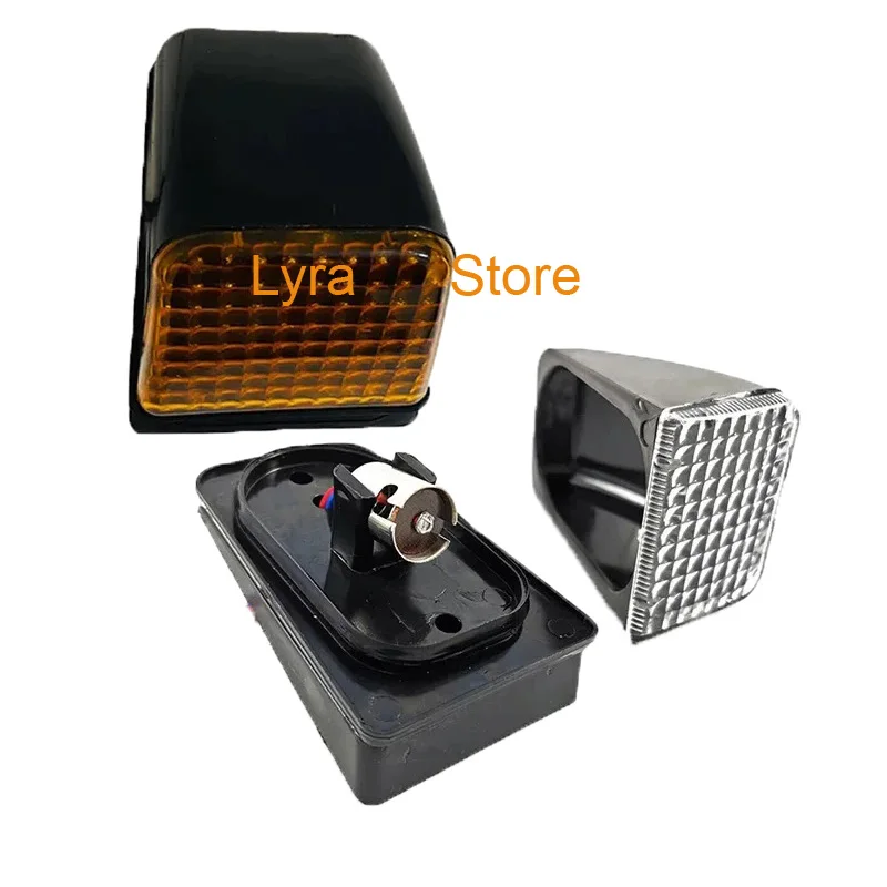 thumbnail image 2 of Tat For 2Pcs 24V LED Top Signal Lamp Volvo FH FM Truck Cab 2 of 10