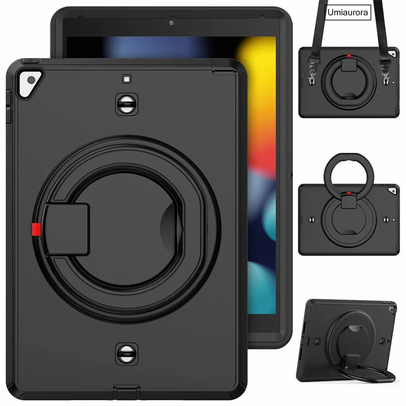 Heavy Duty Case For IPad 10.2 7th 8th 9th Gen Mini 6 5 9.7 2018 Air 2 3 4 10.9 10.5 2020 Pro 11 2021 Kids Shockproof_voghion.com