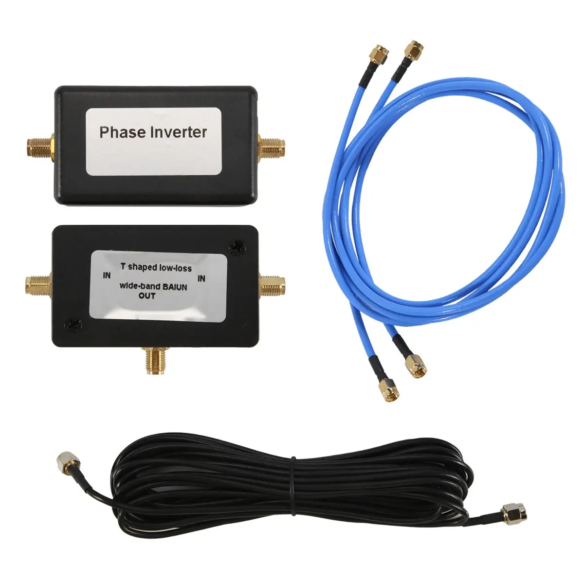 A003 250MW YouLoop 전자기 안테나 10KHz30MHz 휴대용 수동 자기 루프 안테나 (RG402+RG174 케이블 포함, HF VHF용)