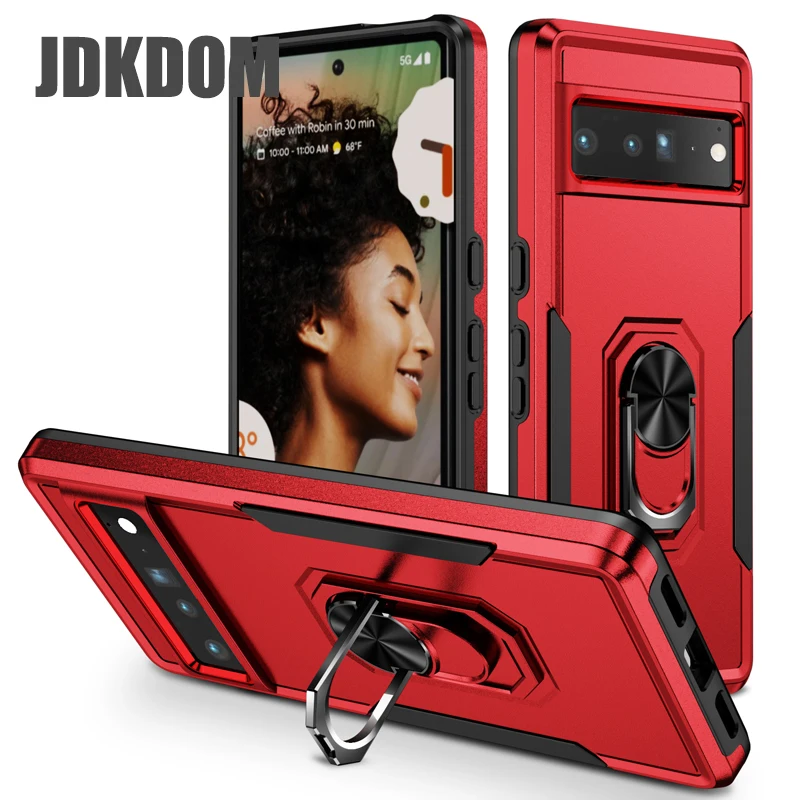 Military Grade Shockproof Armor Bracket Phone Case by JDKDOM