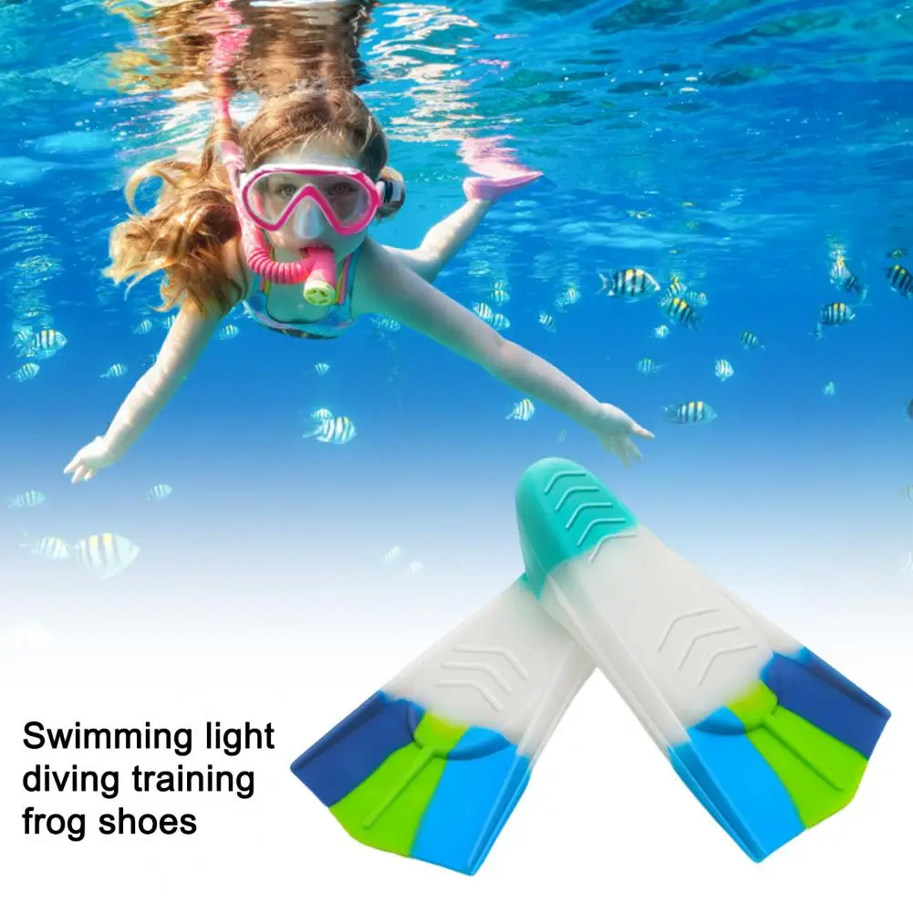 Swimming Fins with Storage Bag Super Soft Flexible Highly Elastic