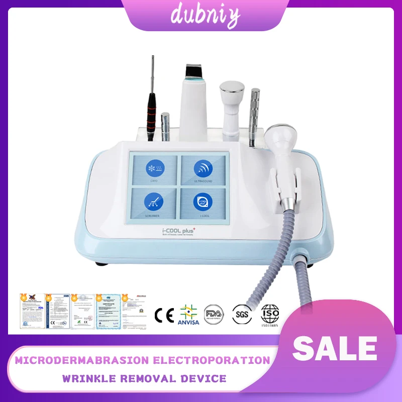 Multifunctional Mesotherapy Instrument Face Lifting Anti Aging Microdermabrasion Electroporation Wrinkle Removal Machine