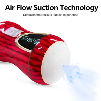 Masturbators For Men Double Channels Real Vagina Anal Massager Sucking Erotic Adult Game Sex Toys Machine Masturbation Cup Pussy 4