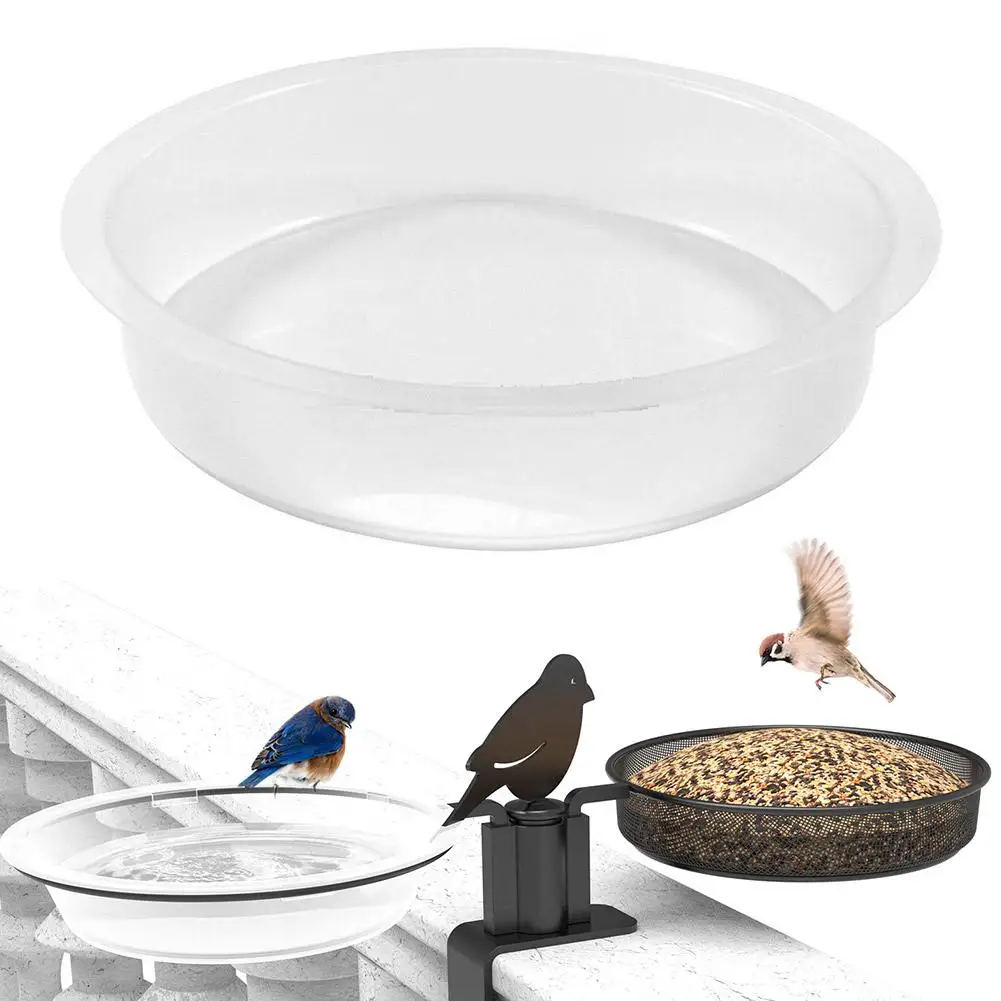 Outdoor Garden Hummingbird Water Dish Tray Replacement Plastic Birdbath Bowl For Wild Bird Feeding Station Drinker bird bath,bird water drinker