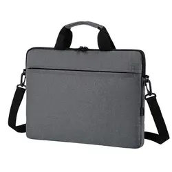 Universal Shockproof Laptop Sleeve - Large Capacity Ultra - Thin Business Handbag and Protective Tablet Pouch for 15.6 inch (Dark Gray)